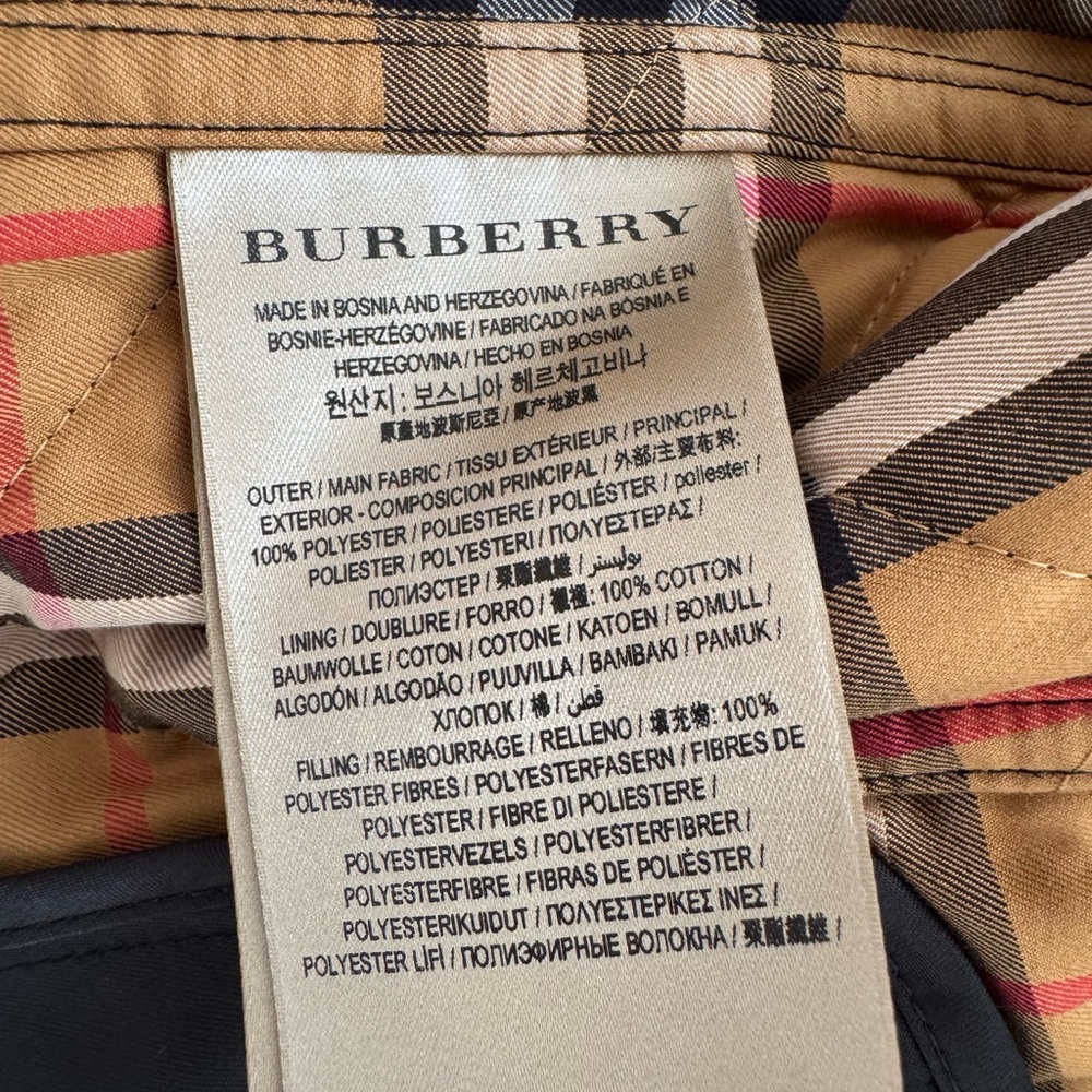Burberry Black Quilted Women's Jacket - Picture 3 of 6